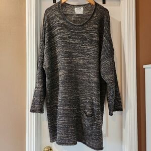 Vintage Flax by Jeanne Engelhart Langenlook Sweater Oversized Boxy L/XL